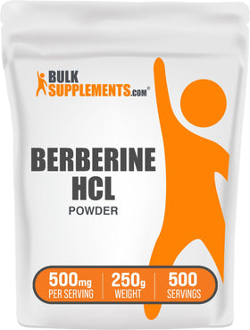 Poudre de HCl de Berbérine 500mg BulkSupplements vue de face