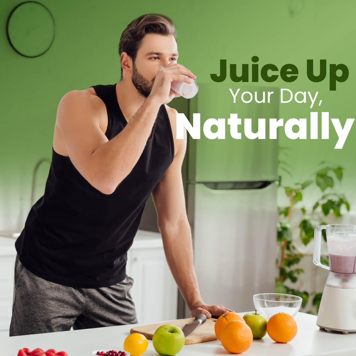 Poudre de jus d'alfalfa bio Z Natural Foods avec des ingrédients naturels