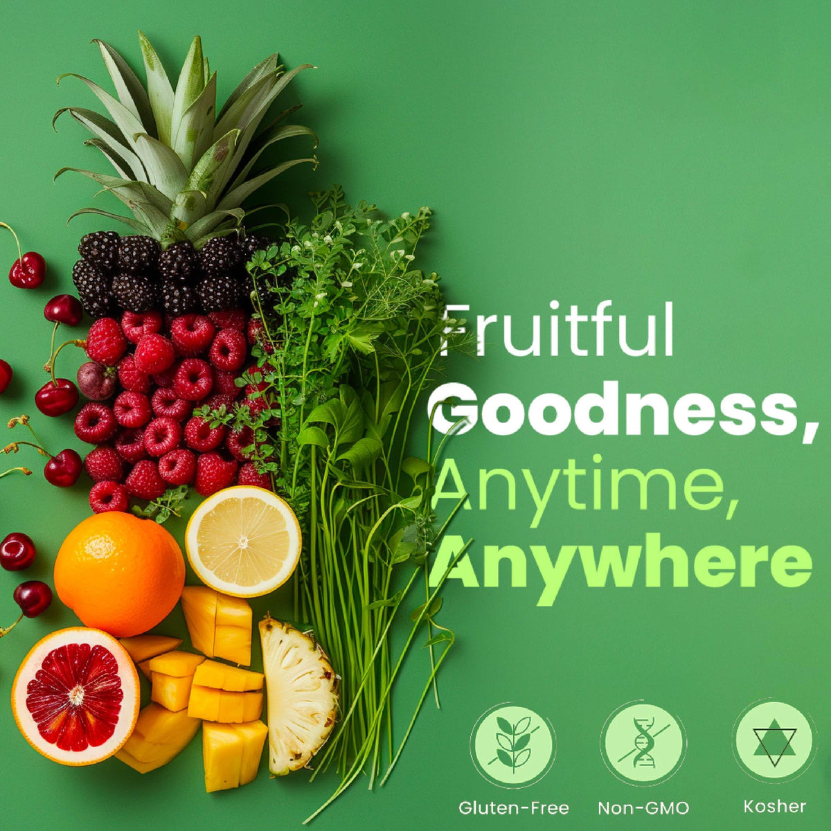 Poudre de jus d'alfalfa bio Z Natural Foods dans un shaker