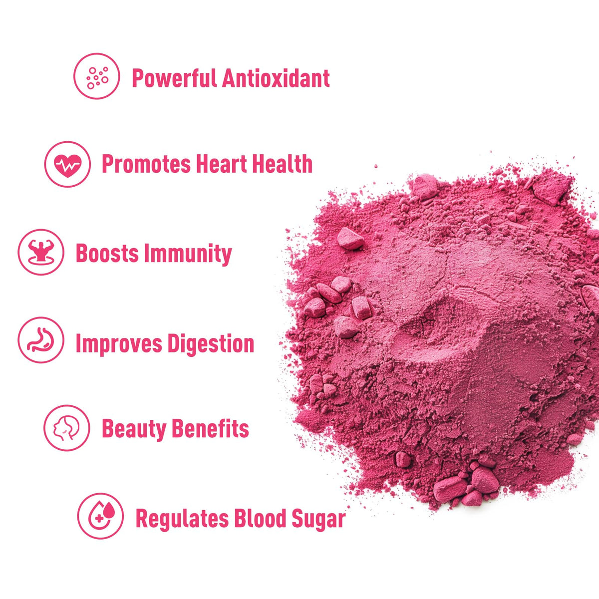 Poudre de Jus de Cranberry Bio 'D ORGANIC dans un bol