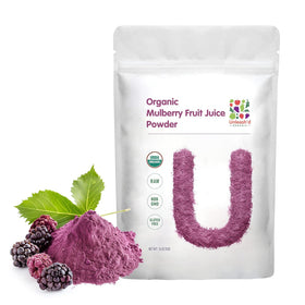 Poudre de jus de murier bio 'D ORGANIC 480g vue de face