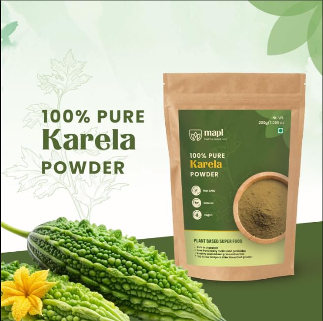 Poudre de Karela MAPL, 200g, vue de face