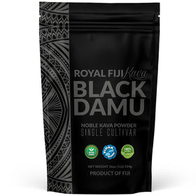 Poudre de Kava Noble Black Damu Kava Pros 458g vue de face