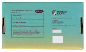 Poudre de Kava Noble Fidjien Heritage Kava 558g emballage
