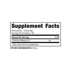 Poudre de L-Citrulline Malate Primaforce 200g, avec des fruits
