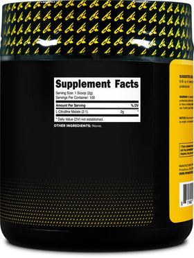 Poudre de L-Citrulline Malate Primaforce 200g, mesure de portion