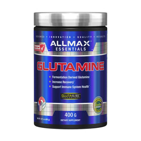 Poudre de L-Glutamine ALLMAX 400 g vue de face