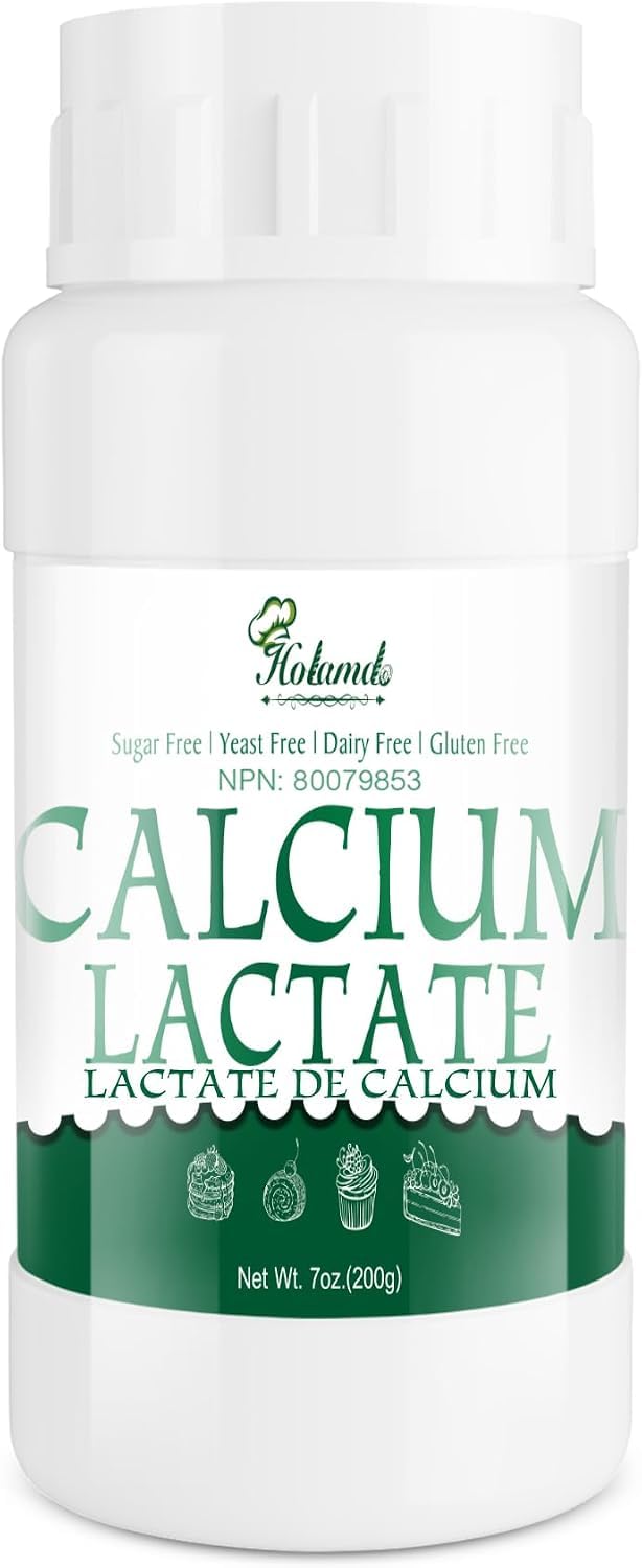 Poudre de lactate de calcium Holamdo 240g vue avant