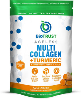 Poudre de lait doré BioTrust en sachet de 299g