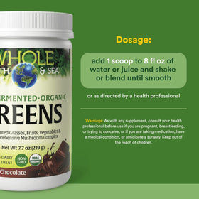 Poudre de légumes bio Natural Factors 299g avec mesure