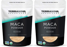 Poudre de Maca Gelatinisée Bio Terrasoul Superfoods sachet de 16 oz