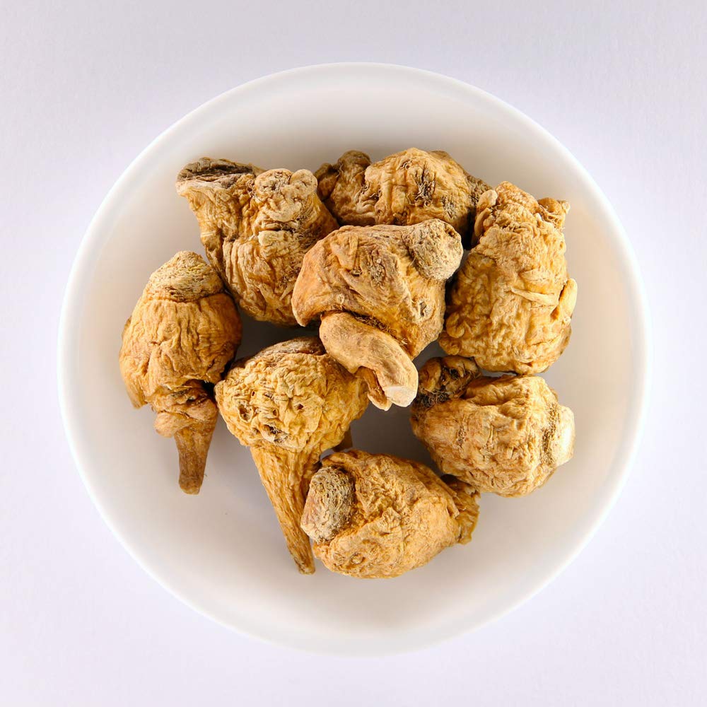 Poudre de Maca Gelatinisée Bio Terrasoul Superfoods sur une table en bois