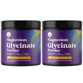 Poudre de magnésium glycinate Natures Craft 136g vue de face