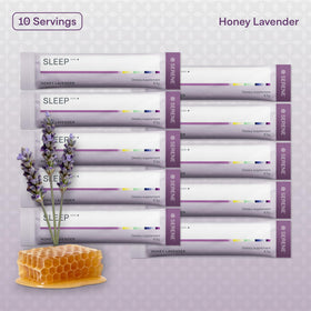 Poudre de magnésium glycinate Serene avec des cerises
