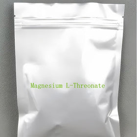Poudre de magnésium L-Thréonate HealthyFinds sur une table