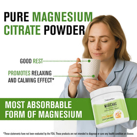 Poudre de magnésium MagicMag NaturalSlim saveur Fraise Citron Vert