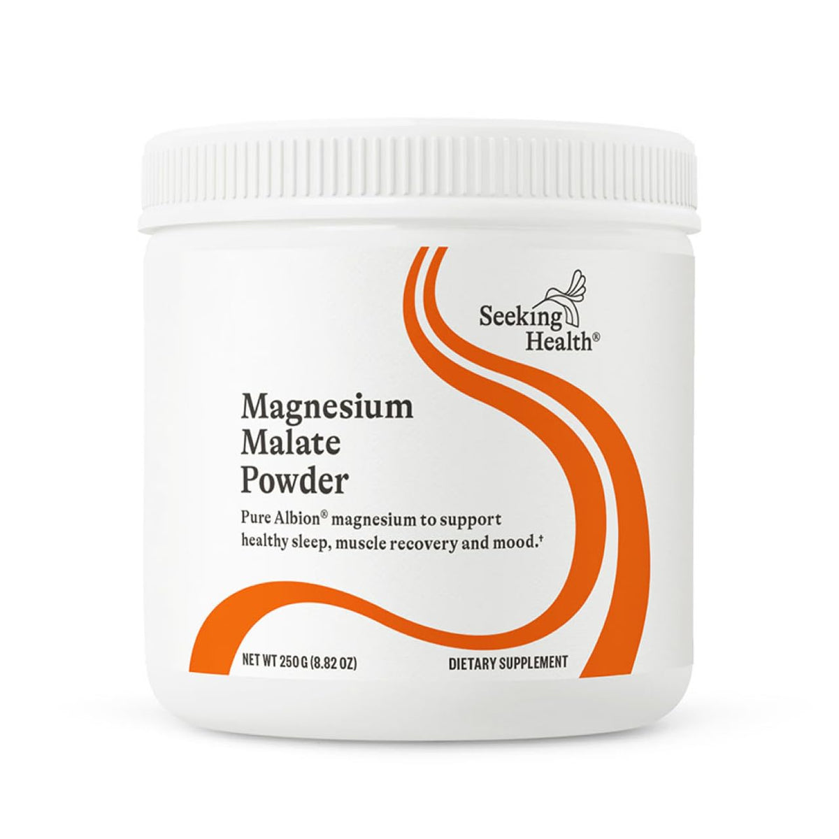 Poudre de magnésium malate Seeking Health 500 mg vue de face