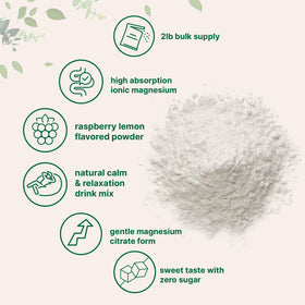 Poudre de magnésium MiracleMag Micro Ingredients vue de côté