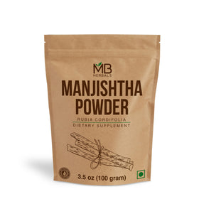 Poudre de Manjishtha MB Herbals 100g emballage avant