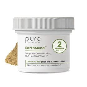 Poudre de minéraux EarthMend de Pure Therapro Rx, vue avant avec étiquette