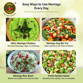 Poudre de Moringa Bio SPICE MAGIC dans un smoothie