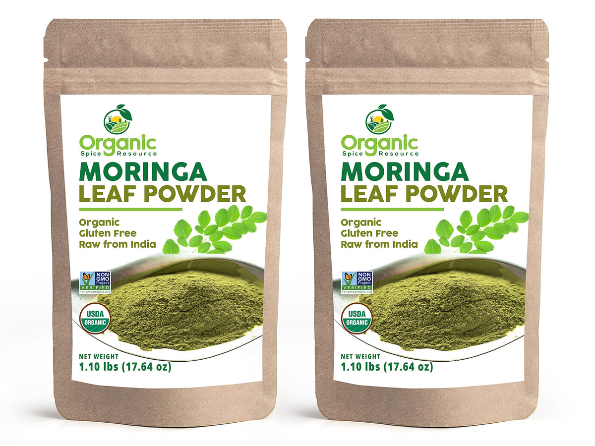 Poudre de Moringa biologique Organic Spice Resource 1 kg avant ouverture
