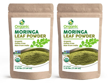 Poudre de Moringa biologique Organic Spice Resource 1 kg avant ouverture