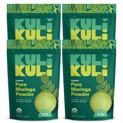 Poudre de moringa Kuli Kuli 1048g vue de face
