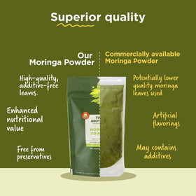 Poudre de Moringa Oleifera 431g avec cuillère pour dosage