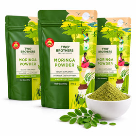 Poudre de Moringa Oleifera 431g vue de face avec emballage