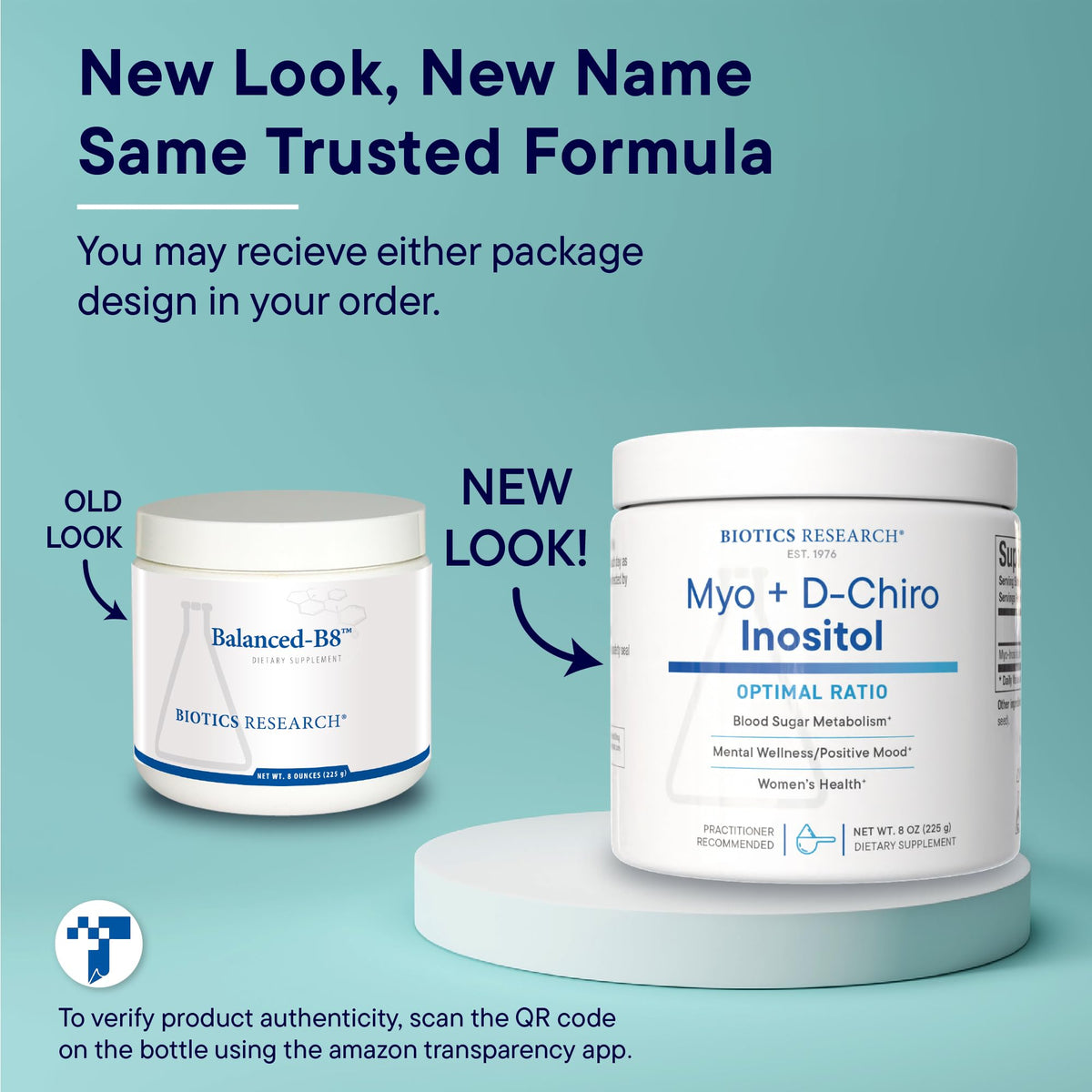 Poudre de Myo-Inositol et D-Chiro-Inositol 40:1, cuillère dosette
