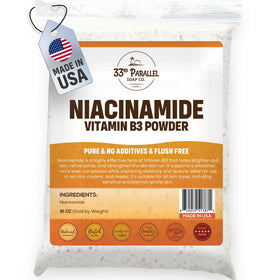 Poudre de Niacinamide 33RD PARALLEL SOAP CO. 454g vue de face