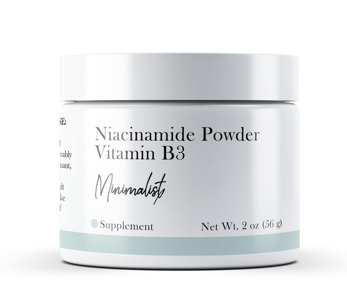 Poudre de niacinamide Minimalist 82g vue de face