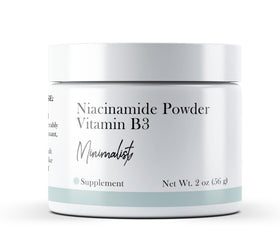 Poudre de niacinamide Minimalist 82g vue de face