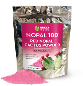 Poudre de Nopal Rouge Maxx Herb 313g vue de face