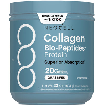 Poudre de Peptides de Collagène NeoCell 739g vue de face
