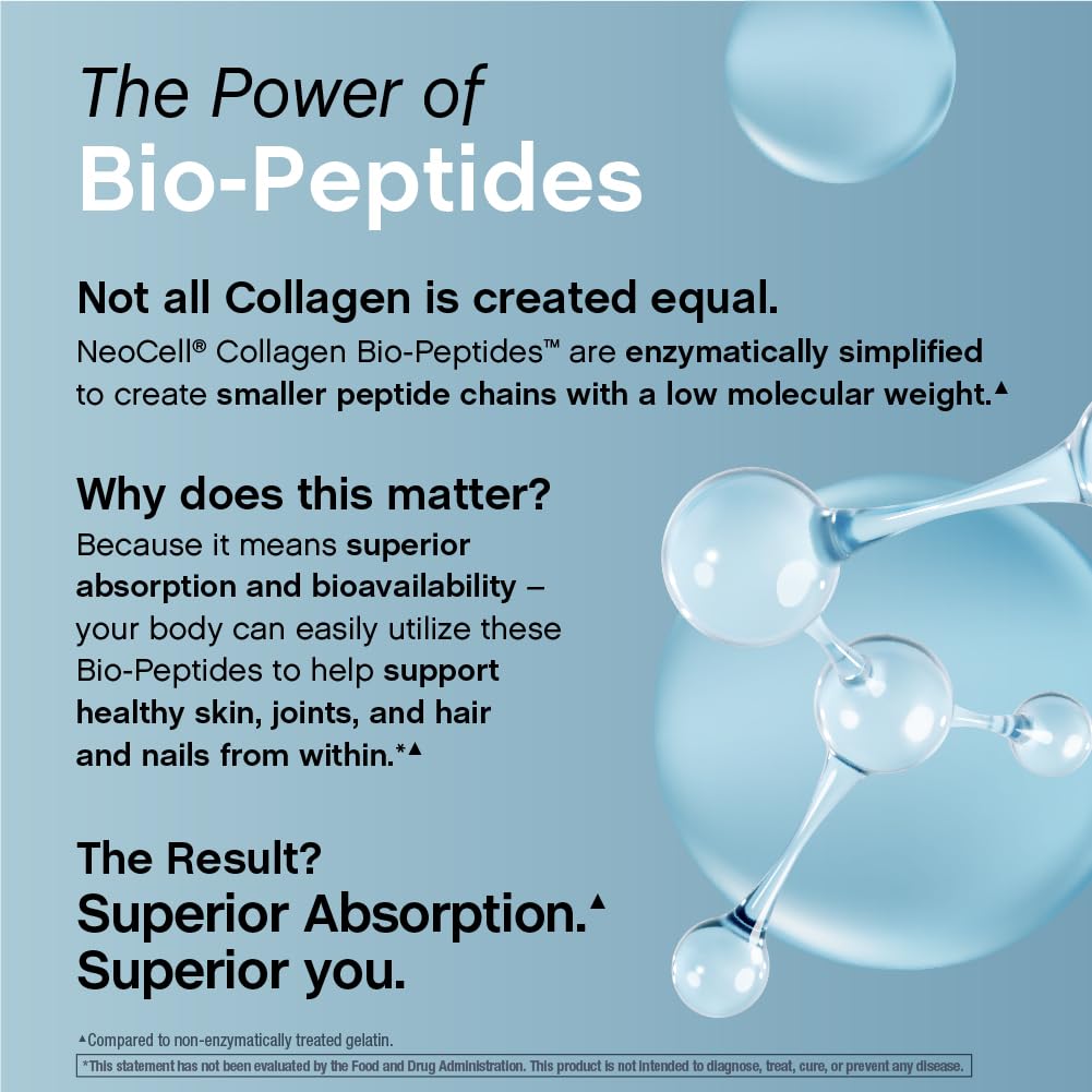 Poudre de Peptides de Collagène NeoCell dans un smoothie