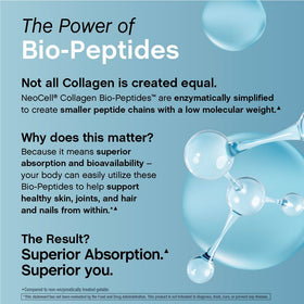Poudre de Peptides de Collagène NeoCell dans un smoothie
