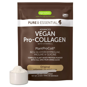 Poudre de peptides de collagène vegan Igennus, modèle 522g, vue de face