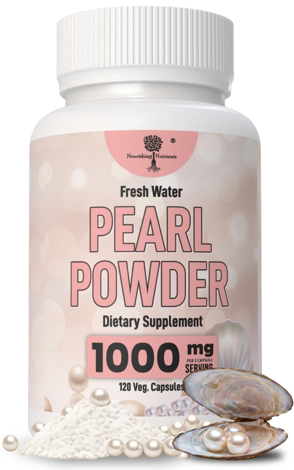 Poudre de Perle Nourrissante 120 Capsules vue avant