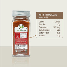 Poudre de Piment de Cayenne Bio Geo-Fresh 50g en sachet