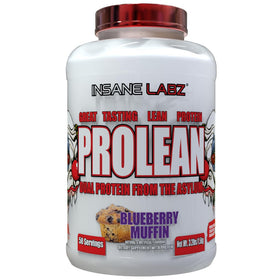 Poudre de protéine Insane Labz ProLean au goût de muffin aux myrtilles
