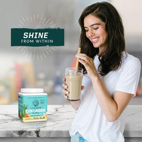 Poudre de protéine Sunwarrior avec ingrédients frais