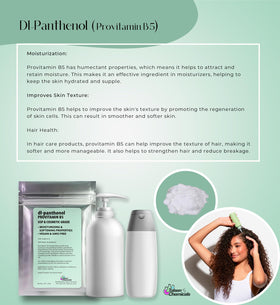 Poudre de Provitamine B5 Talsen Chemicals 113g emballage