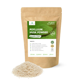 Poudre de psyllium bio Cosmic Element 249g vue de face