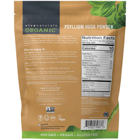 Poudre de psyllium bio dans une pâtisserie sans gluten