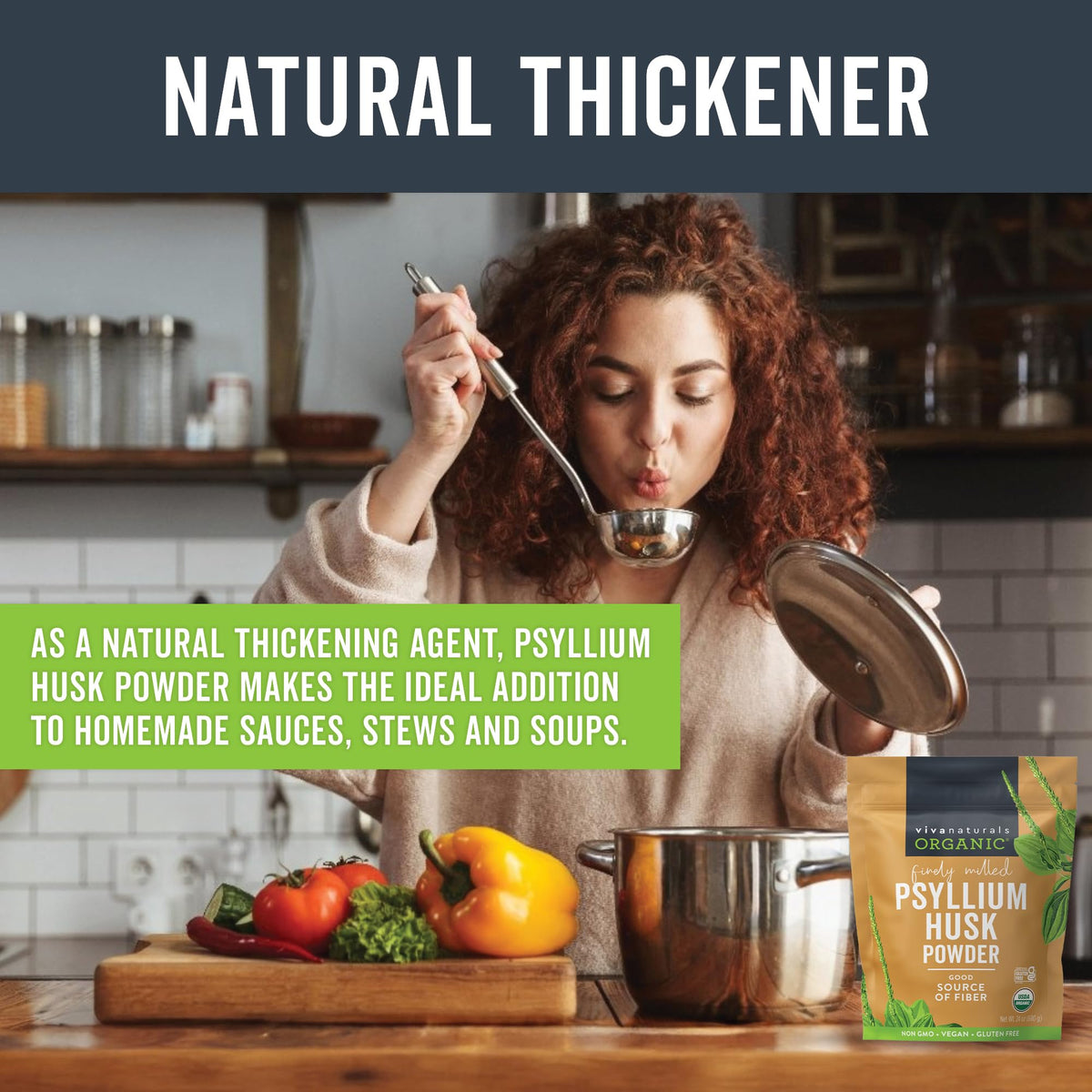Poudre de psyllium bio en action dans une recette de pain
