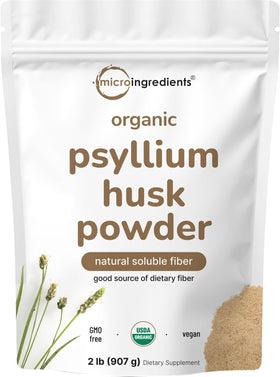 Poudre de psyllium bio Micro Ingredients, sachet de 939g