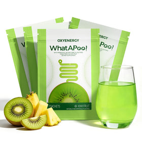 Poudre de psyllium bio OxyEnergy au kiwi, sachets individuels