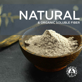 Poudre de psyllium bio Zen Spirit 240g versée dans un bol